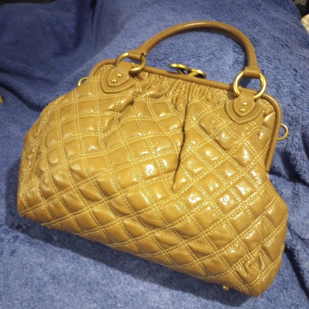 Marc Jacobs handbag, vintage, large, brown, Great used condition, some wear - Picture 2 of 14